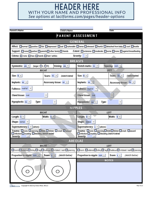 Sample fillable Parent Assessment with header grey V3.3
