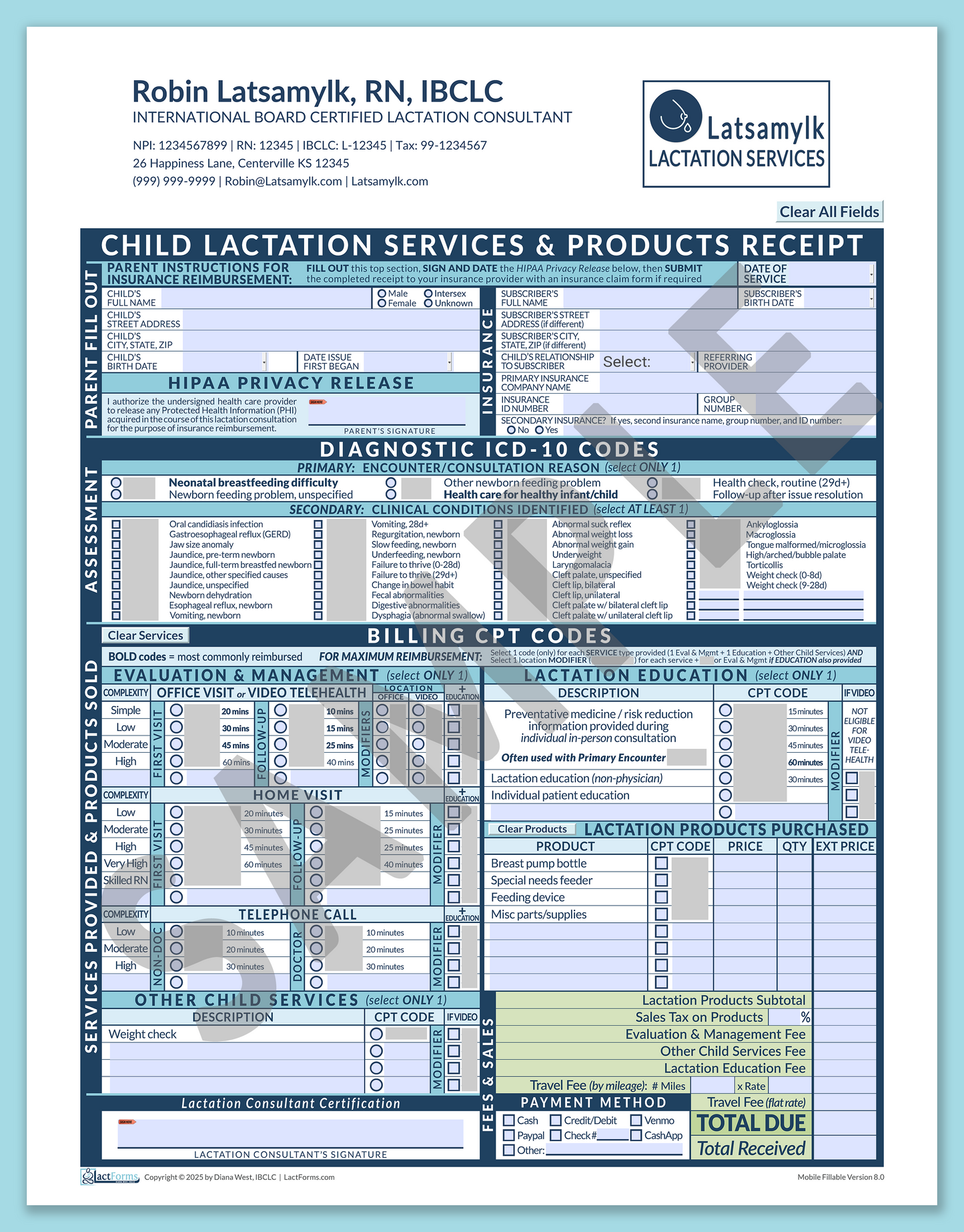 Child Superbill—MobileFillable, HeaderLogo after editing, Blue, V8.0