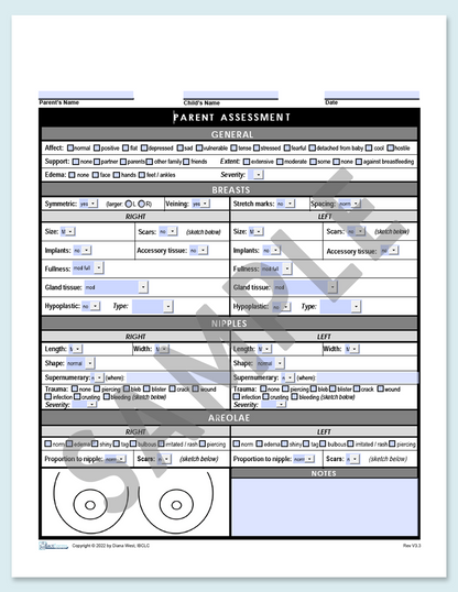 Parent Assessment Form