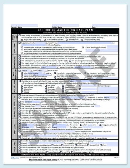 Care Plan Form