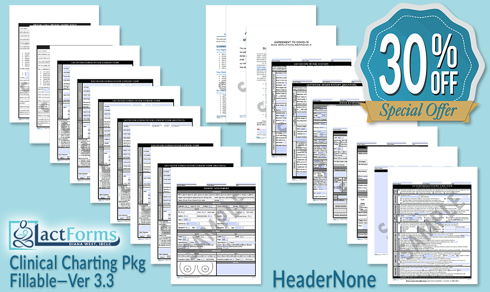 Clinical Charting Forms Package