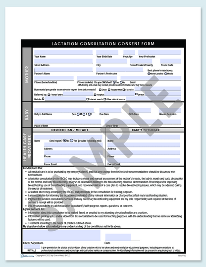 Consent Forms