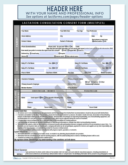 Consent Forms