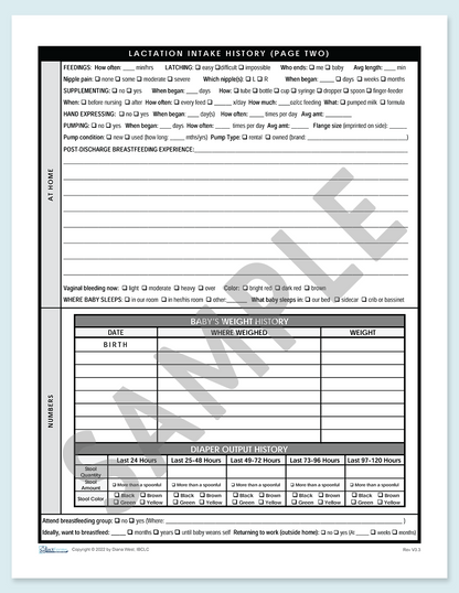 History Forms