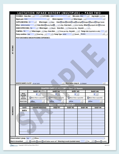 History Forms