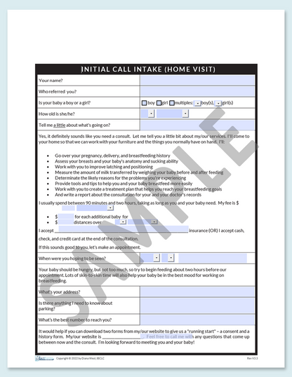 Intake Forms