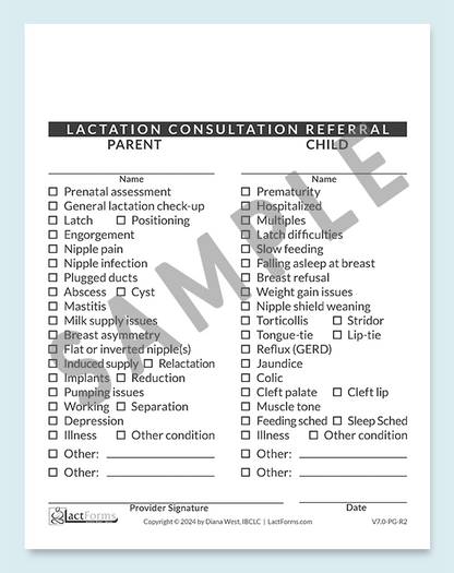 Referral Script Form