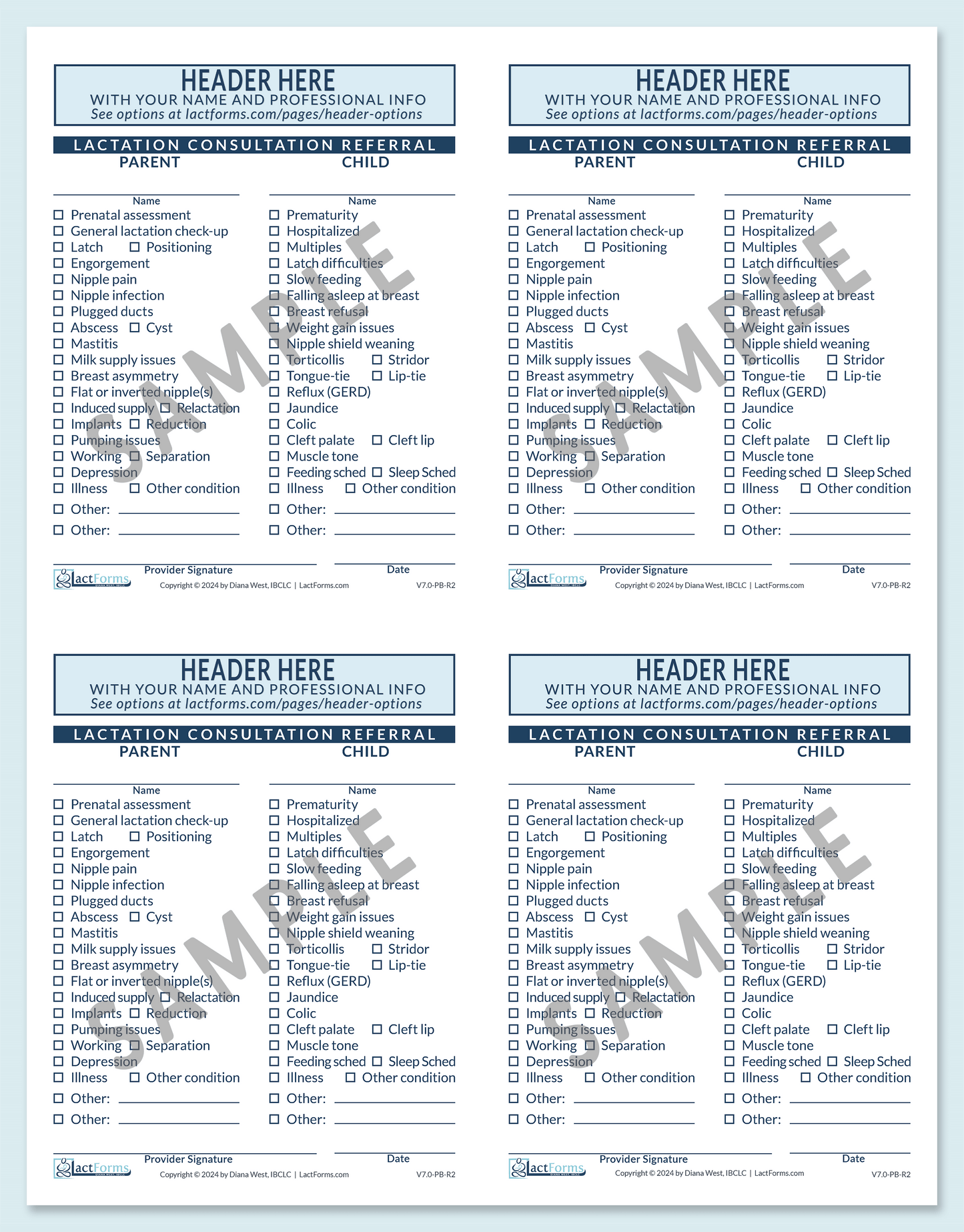 Referral Script Form