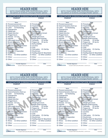 Referral Script Form