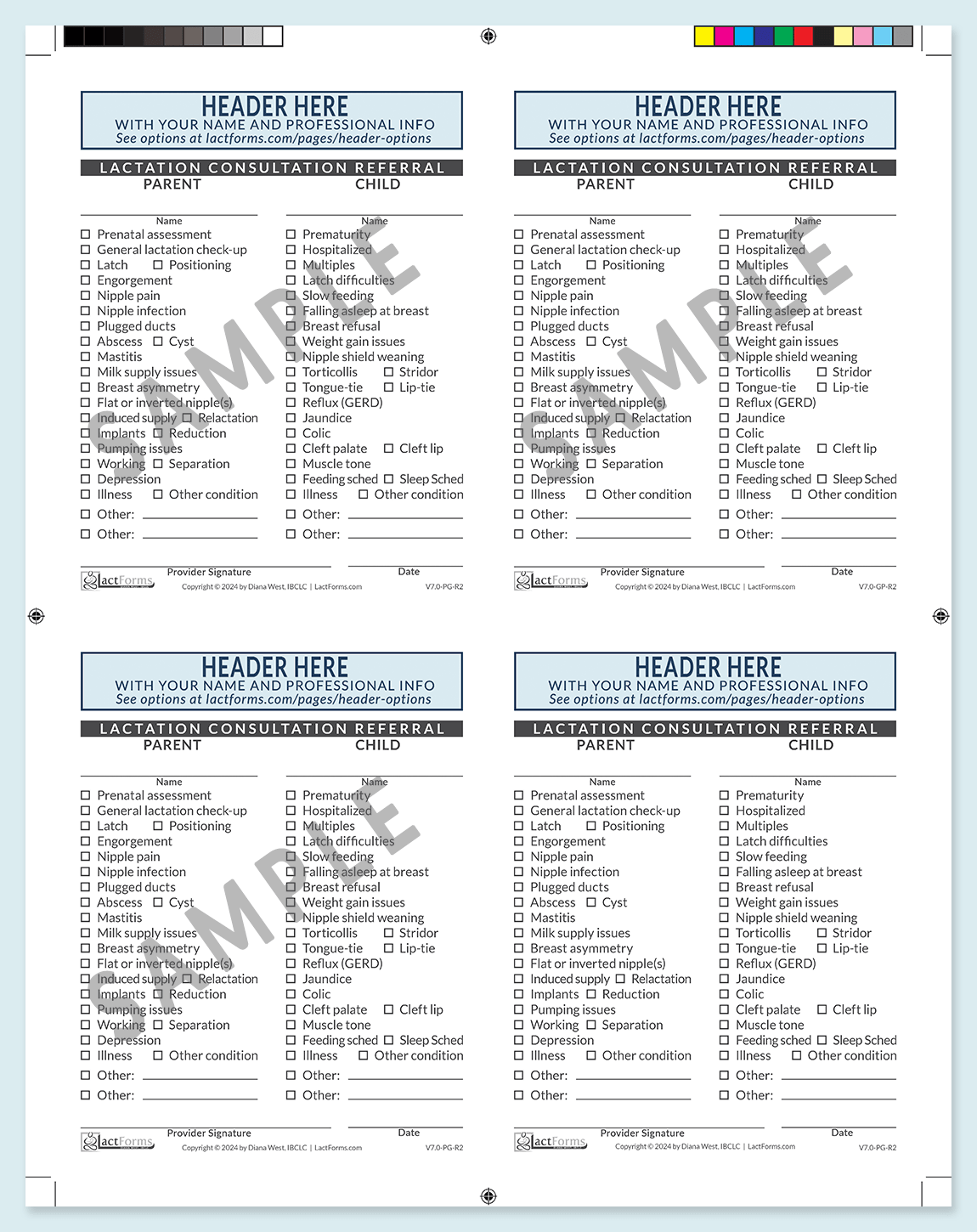 Referral Script Form