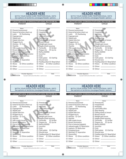 Referral Script Form