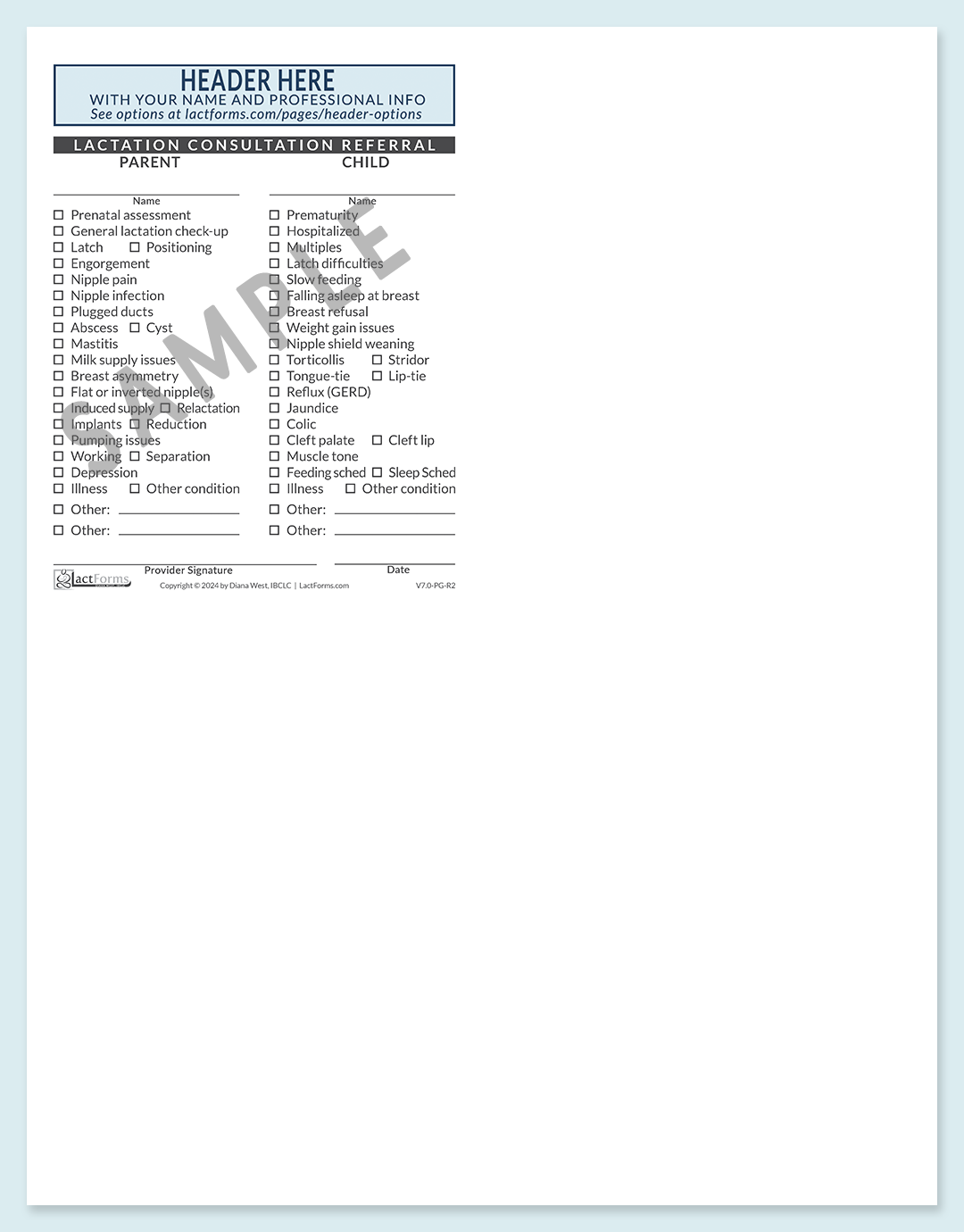 Referral Script Form