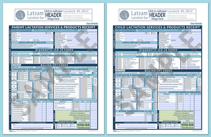 LactForms Superbills Package V8.0 MobileFillable HeaderBox Blue-Redacted sample-Before editing header