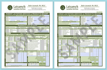 LactForms Superbills Package V8.0 MobileFillable HeaderBox Green-Redacted sample-After editing header