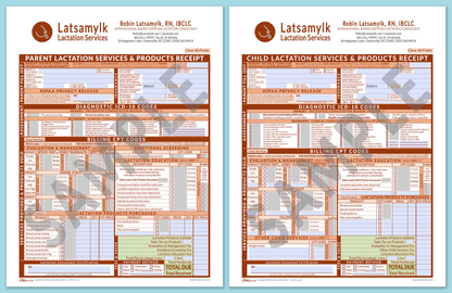 LactForms Superbills Package V8.0 MobileFillable HeaderBox Orange-Redacted sample-After editing header