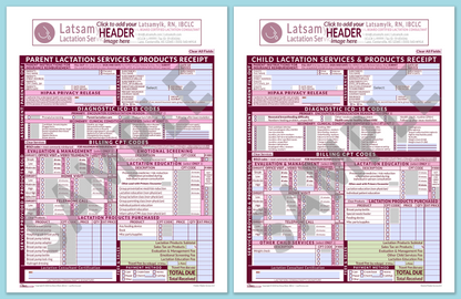 LactForms Superbills Package V8.0 MobileFillable HeaderBox Pink-Redacted sample-Before editing header