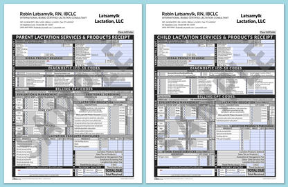 LactForms Superbills Package V8.0 MobileFillable HeaderCompany Grey-Redacted sample-After editing header