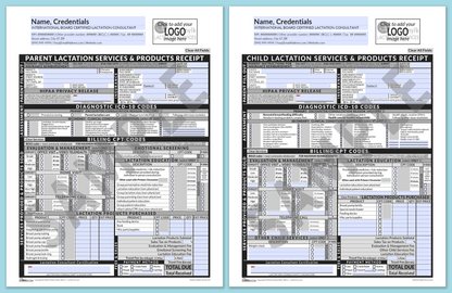 LactForms Superbills Package V8.0 MobileFillable HeaderLogo Grey-Redacted sample-Before editing header