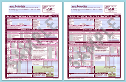 LactForms Superbills Package V8.0 MobileFillable HeaderLogo Pink-Redacted sample-Before editing header