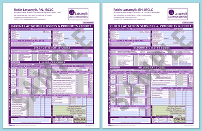 LactForms Superbills Package V8.0 MobileFillable HeaderLogo Purple-Redacted sample-After editing header