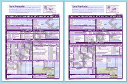 LactForms Superbills Package V8.0 MobileFillable HeaderLogo Purple-Redacted sample-Before editing header