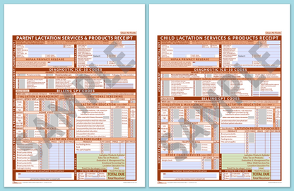 LactForms Superbills Package V8.0 MobileFillable HeaderNone Orange-Redacted sample