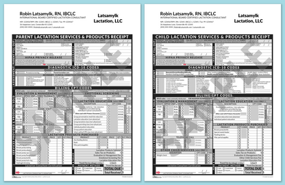 LactForms Superbills Package V8.0 OfficePrintable HeaderCompany Grey-Redacted sample-After editing header