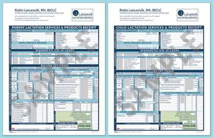 LactForms Superbills Package V8.0 OfficePrintable HeaderLogo Blue-Redacted sample-After editing header