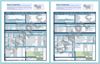 LactForms Superbills Package V8.0 OfficePrintable HeaderLogo Blue-Redacted sample-Before editing header