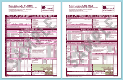 LactForms Superbills Package V8.0 OfficePrintable HeaderLogo Pink-Redacted sample-After editing header