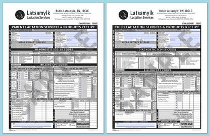 LactForms Superbills Package V8.0 SmartFillable HeaderBox Grey-Redacted sample-After editing header