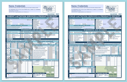 LactForms Superbills Package V8.0 SmartFillable HeaderLogo Blue-Redacted sample-Before editing header