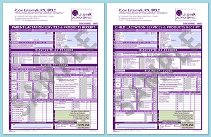 LactForms Superbills Package V8.0 SmartFillable HeaderLogo Purple-Redacted sample-After editing header