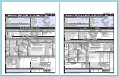 LactForms Superbills Package V8.0 SmartFillable HeaderNone Grey-Redacted sample