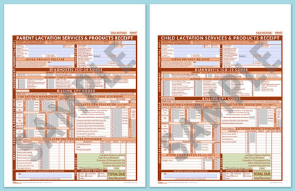 LactForms Superbills Package V8.0 SmartFillable HeaderNone Orange-Redacted sample