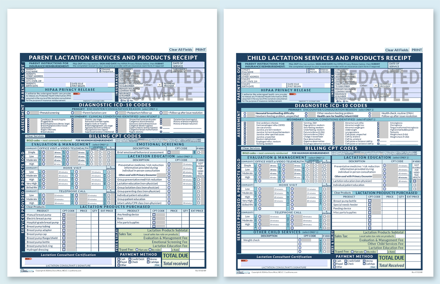 Forfait Superbills – Parent et enfant 