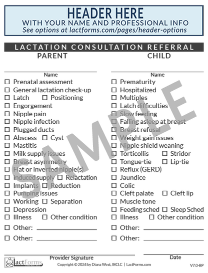 Referral Script Form