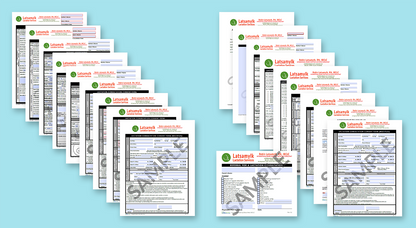 Clinical Charting Forms Package