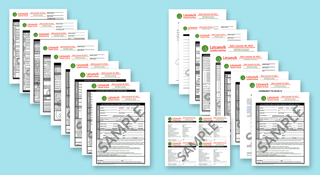 Clinical Charting Forms Package